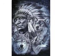 Lupo indiano Puzzle da 1000 pezzi, Puzzle per Adulti,1000 pezzi Puzzle per Adulti, Puzzle per Gioco Familiare, Regalo Puzzle, Puzzle Intelligente