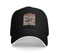 Lupo Lo Chiami autismo, io Lo chiamo Avere Quel dawg in Me da Caccia Berretti da Baseball Berretto Snapback Personalizzato Maschile Cappello da papà Sportivo Femminile