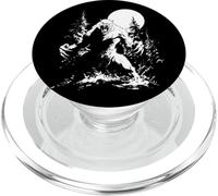 Lupo Mannaro Luna Piena Orrore Grafica Foresta PopSockets PopGrip per MagSafe