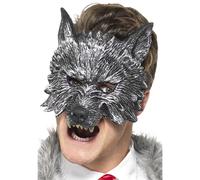 Lupo Mannaro Maschera Adulti Halloween Costume Lupo Maschera Uomo Lattice Deluxe