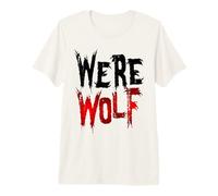 Lupo Mannaro Urbano - Midnight Howl Graffiti Style Maglietta Premium