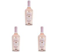 Lupo Meraviglia Primitivo Rose Puglia IGT, Uno di Uno Rose, Bottiglia 750 ml, Alc. 12% Vol (Confezione da 3)