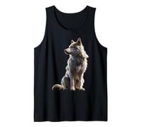 Lupo Motivo Amo i Lupi Branco di Lupi Cane Lupo Canotta