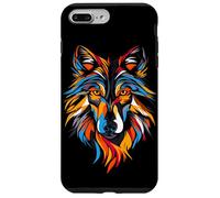 Lupo Motivo Amo i Lupi Branco di Lupi Cane Lupo Custodia per iPhone 7 Plus/8 Plus