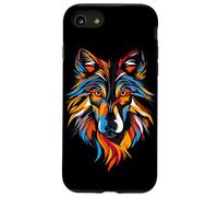 Lupo Motivo Amo i Lupi Branco di Lupi Cane Lupo Custodia per iPhone SE (2020) / 7 / 8