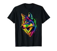 Lupo Motivo Amo i Lupi Branco di Lupi Cane Lupo Maglietta
