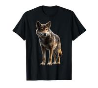 Lupo Motivo Amo i Lupi Branco di Lupi Cane Lupo Maglietta