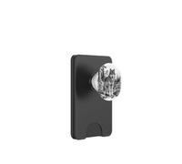 Lupo nella foresta PopSockets PopWallet per MagSafe