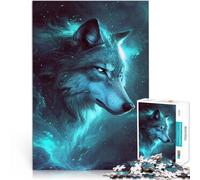 Lupo nella galassia dello spazio Puzzle 2000 pezzi per adolescenti Per il divertimento in famiglia Regalo di compleanno, regali, arte murale 70x100cm