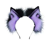 Lupo Per Le Orecchie Del Cane Forma Del Cerchio Dei Capelli Delle Donne Della Fascia Trucco Per La Fascia Per La Testa Per Il