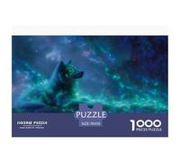 Lupo Puzzles 1000 Pezzi Gioco Di Sfida GioGattotolo Adulti E Bambini Artee cosmica Gioco Di Puzzle Divertimento Famiglia Interazione Creativa Regalo Decorazione Casa 70x50cm/1000pcs