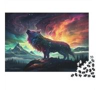 lupo Rompicapo 1000 Pezzi In Resistente E Durevole, Un Gioco Di Puzzle Per Brain Training Puzzle, Ideale Per Decorazione Casa, Enigma Del Regalo Di Natale 70x50cm/1000pcs