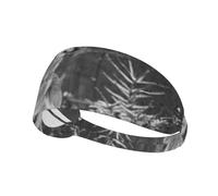 Lupo selvaggio stampato,Fascia elastica per capelli multiuso unisex, fascia antisudore sportiva