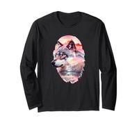 Lupo Spirito Simbolismo Animale Lupo Spirituale Estetica Maglia a Manica