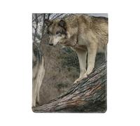 Lupo stampato, Custodia per laptop in pelle PU, borsa per notebook, custodia per laptop, custodia per tablet