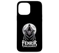Lupo ululante FENRIR Lupo Mitologia Norrena Celtica Custodia per iPhone 13 Pro Max