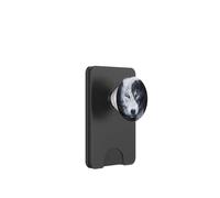 Lupo Yin Yang Occhi Rossi PopSockets PopWallet per MagSafe