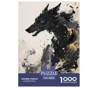 lupo1000Pezzi Jigsaw Puzzleanimalee Adatto Per Uomini E Donne, Puzzle Delfino, Gioco Colorato Famigliare38x26cm/1000pcs