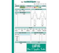 Lupus Pain & Symptom Tracker: 100-Day Guided Diary with Detailed Pain Assessment, Mood, and Medication Log for Chronic Autoimmune Disorder Management