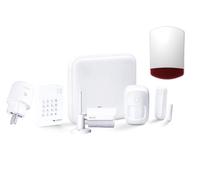 Lupus XT1 Plus - Set di sistemi di allarme Smart Home: Centrale di allarme radio Starter Pack + Keypad V2 + Sirena esterna V2 + Mini Plug & LE202 V3 WiFi HD Camera | Video e protezione antifurto tutto