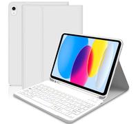 Lupxiu Cover per tastiera per iPad 10° Generation 10.9" 2022 - Custodia leggera e intelligente con supporto per penne, custodia senza fili con tastiera staccabile per iPad 10th Gen 2022