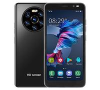 Luqeeg 3G Smartphone Offerta del Giorno, Android Smartphone Economici in Offerta, Schermo Full HD 5.45 Pollici, Dual SIM Telefoni Cellulari Sbloccati, 128GB Espandibili, WiFi, BT, FM, GPS (Nero)