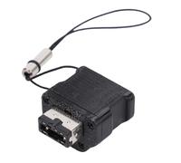 Luqeeg Adattatore USB C GBA SP a USB, Garantendo la compatibilità Senza Soluzione di continuità PETG Caricatore GBA SP con Adattatore di Ricarica con Corda Anti -perdita (BLACK)