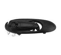 Luqeeg Apriscatole 8 in 1, Apribottiglie con Maniglia Rotante che fa Risparmiare Fatica, Accessori Multifunzione con Bordo Liscio con Taglio per Tutti i Tipis di Lattine (BLACK)