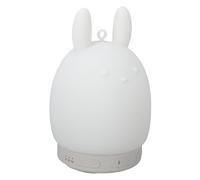 Luqeeg Baby Cute Sound Machine, Wireless Silicone Morbido Luce Notturna Altoparlante Bluetooth Macchina Del Rumore Bianco per ii Sonno Dei Bambini con 31 Opzioni di Suoni 3 Livelli