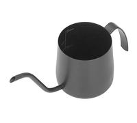 Luqeeg Bollitore per caffè in Acciaio Inossidabile, Contenitore per Gocciolamento a Collo di Cigno in Scala Professionale con Manico Isolato, per Versare Sopra tè Al caffè e Preparazione Manuale