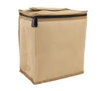 Luqeeg Borsa Portaoggetti per Serbatoi di Gas da Campeggio, Organizer Portatile per Bombole di Carburante, Borsa in Tessuto Oxford Ispessito con Design Organizer, Ideale per 6 Gaslywood (Cachi)