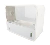 Luqeeg Kit Tenda Intelligente per la Coltivazione di Funghi, Trasparente Senza Terra Automatica Grande Fungaia ad Aria Fermo Tenda da Piantagione con Illuminazione a LED per Spore