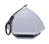 Luqeeg Lanterna da Tenda Ricaricabile, Lampada da Campeggio, Lampada Portatile a Prova di Spruzzi d'acqua con Controllo del Rubinetto e Corda Sospesa, Ideale per Escursioni di Emergenza