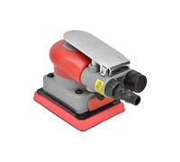 Luqeeg Levigatrice Orbitale ad Aria Compressa, Levigatrice Orbitale Pneumatica per Finitura, Professionale Levigatrice Pneumatica ad Orbita per Angolo Profondo, 10000 Giri al Minuto 75x100mm/3x4in