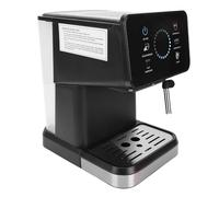 Luqeeg Macchina da caffè 1050W 20 Bar 1,5L, Caffettiera Semiautomatica, Pannello Touch Screen con Estrazione a Temperatura Costante Interruttore Singolo a Doppia Tazza Macchina per (Spina europea)