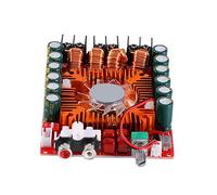 Luqeeg Modulo Scheda Amplificatore Digitale TDA7498E, Amplificatore Audio Stereo Ad Alta Potenza da 160 W+160 W con Ventola di Raffreddamento, Ideale per Altoparlanti da 4/6/8 Ohm