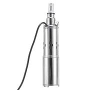 Luqeeg Pompa del Pozzetto Profondo Sommergibile Solare, Involucro a Motore in Acciaio Inossidabile 220w 98ft con Guarnizione in Gomma PTFE per L'irrigazione Dell'irrigazione