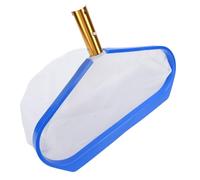 Luqeeg Pool Skimmer Net, Spas Ponds Kids Inflable Pool Liners per la Pulizia di Materiali di Pulizia, Detergente per la Testa della Rete Skimmer Leaf con Cesto a Rete Fine Ad Alta