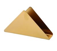 Luqeeg Portatovaglioli da Terra, Robusta Base Antiscivolo in Acciaio Inossidabile Design Moderno e Minimalista Salvaspazio con Grande capacità per la Decorazione e L'organizzazione (Triangolare d'oro)