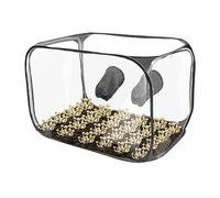 Luqeeg Scatola d'Aria per la Coltivazione di Funghi Kit Tenda per la Coltivazione di Funghi -up, Contenitore Portatile per la Coltivazione di Funghi, 35,8x23,2x22,8 Pollici
