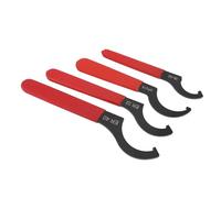 Luqeeg Set di 4 Chiavi per Coilover, Chiavi Universali Regolabili per Ammortizzatori, con Impugnatura Antiscivolo, Ideali per Accessori Idraulici Automobilistici