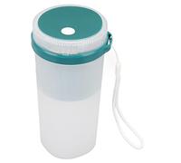 Luqeeg Spremiagrumi Elettrico Ricaricabile USB da 300 Ml, Mixer Portatile con 6 Lame e Display Blu Impermeabile, modalità Autopulente Supportata Utilizzato per Fare Frullati Proteici (Verde)