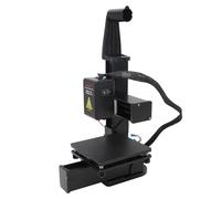 Luqeeg Stampante 3D con Multiplexing a Divisione di Frequenza, Macchina per la Stampa 3D Compatta, ad Alta Precisione e Riscaldamento Rapido, Destinata al Settore 'Istruzione (Spina europea)