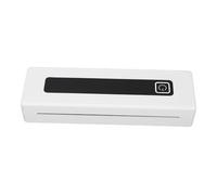 Luqeeg Stampante Termica Bluetooth A4, Stampante Portatile Silenziosa Ricaricabile Senza Fili Senza Inchiostro USB 2000 mAh con 1 Rotolo di Carta Termica per Ricevute e Contratti