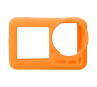 Luqeeg Telaio Portatile Guscio di Silicone Protettivo, Coperchio Protettivo per Fotocamera, Copertura in Silicone Elastico con Obiettivo, Impedisci di Graffiare la Telecamera (ORANGE)