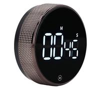 Luqeeg Timer da Digitale, Timer per Conto Alla Rovescia Magnetico con Ampio Display a LED con Volume e luminosità Regolabili, Ideale per Cucinare in Classe, Studiare, Insegnare Ai Bambini Anziani