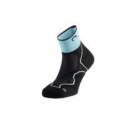 Lurbel Desafío Three - Calzini da trail running unisex, Calzini traspiranti, antibolle e antiodore, Calzini con ammortizzazione, Calzino da caviglia per trail, L