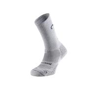 Lurbel Mountain Five, calzini Hikking, calzino senza cuciture, calzini anti-vesciche e anti-odore, calcmontagna. Unisex, Grigio Ghiaccio/Grigio Scuro, M