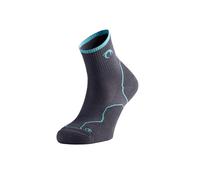 Lurbel Terra Three, calze anti-vesciche, calze da trekking, calze da passeggio, senza cuciture e traspiranti, calze Unisex., Blu chiaro, L