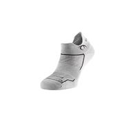 Lurbel Tiny W, calzini da corsa, calzini senza cuciture, calzini anti-vesciche, calzini da corsa, calzini traspiranti, calzini da donna bassi., grigio/grigio marengo, S